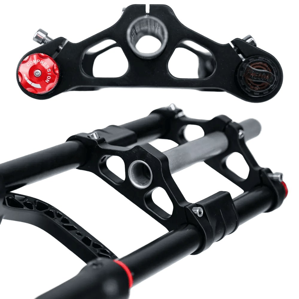 Amortyzator Reactor M650DH 100mm 20”x4.0 dwupółkowy do roweru fat bike