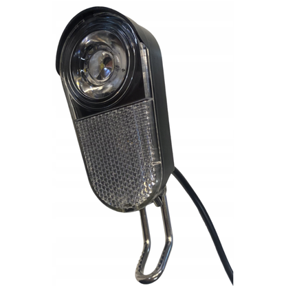 Lampka rowerowa z odblaskiem LED SMD 300 lumenów 36V/48V 2PIN ebike